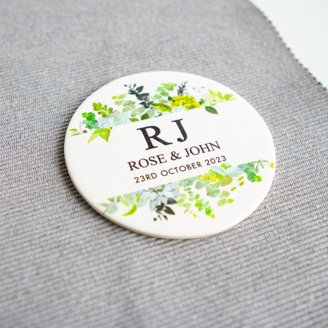 Custom printed Coasters - Bachelorette Party, Bespoke Coaster, Wedding party favour bomboniere, place card - Personalised Coasters - Younique Gifts Melbourne