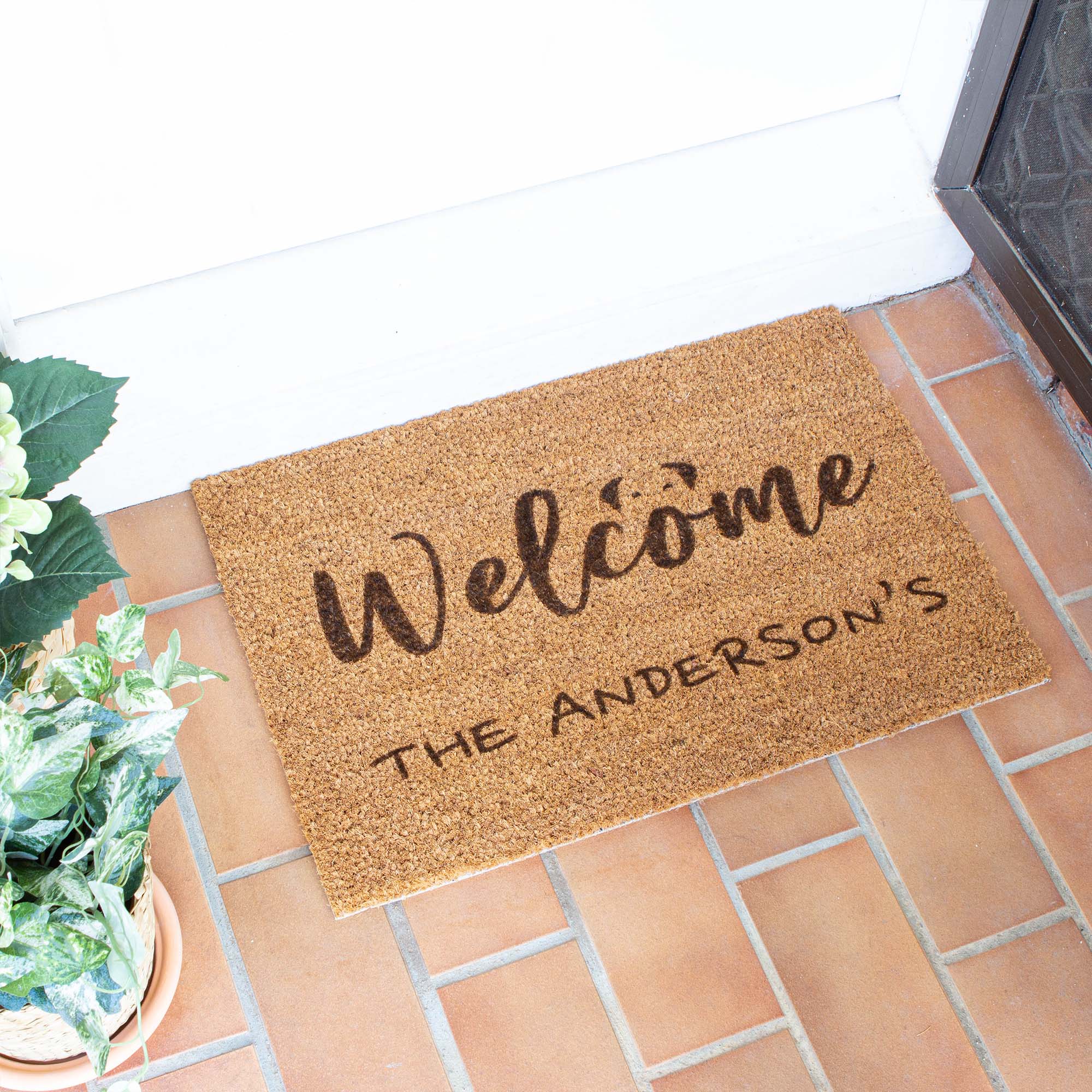Personalised Doormat, Housewarming Gift