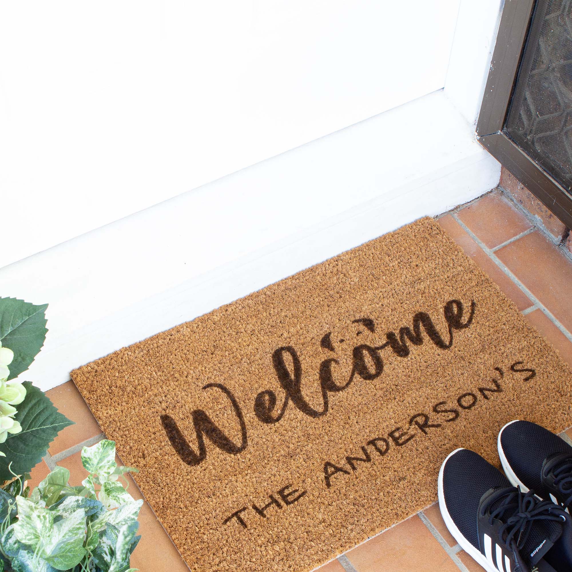 Personalised Doormat, Housewarming Gift