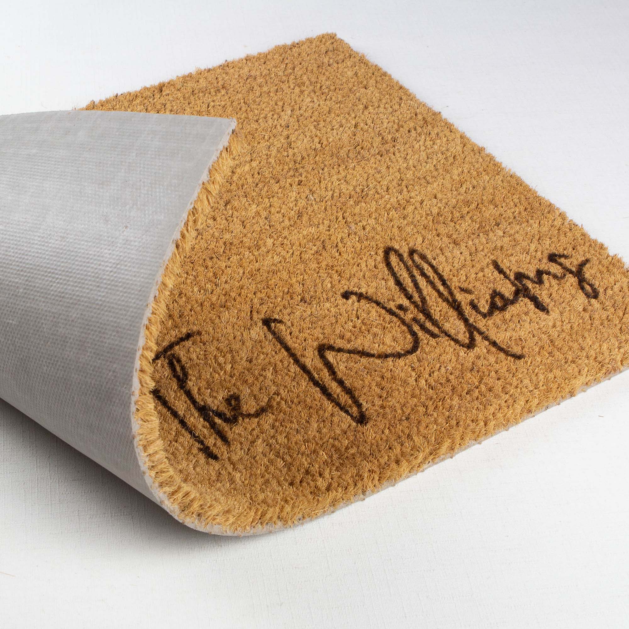 Personalised Family Name Doormat, Housewarming Gift