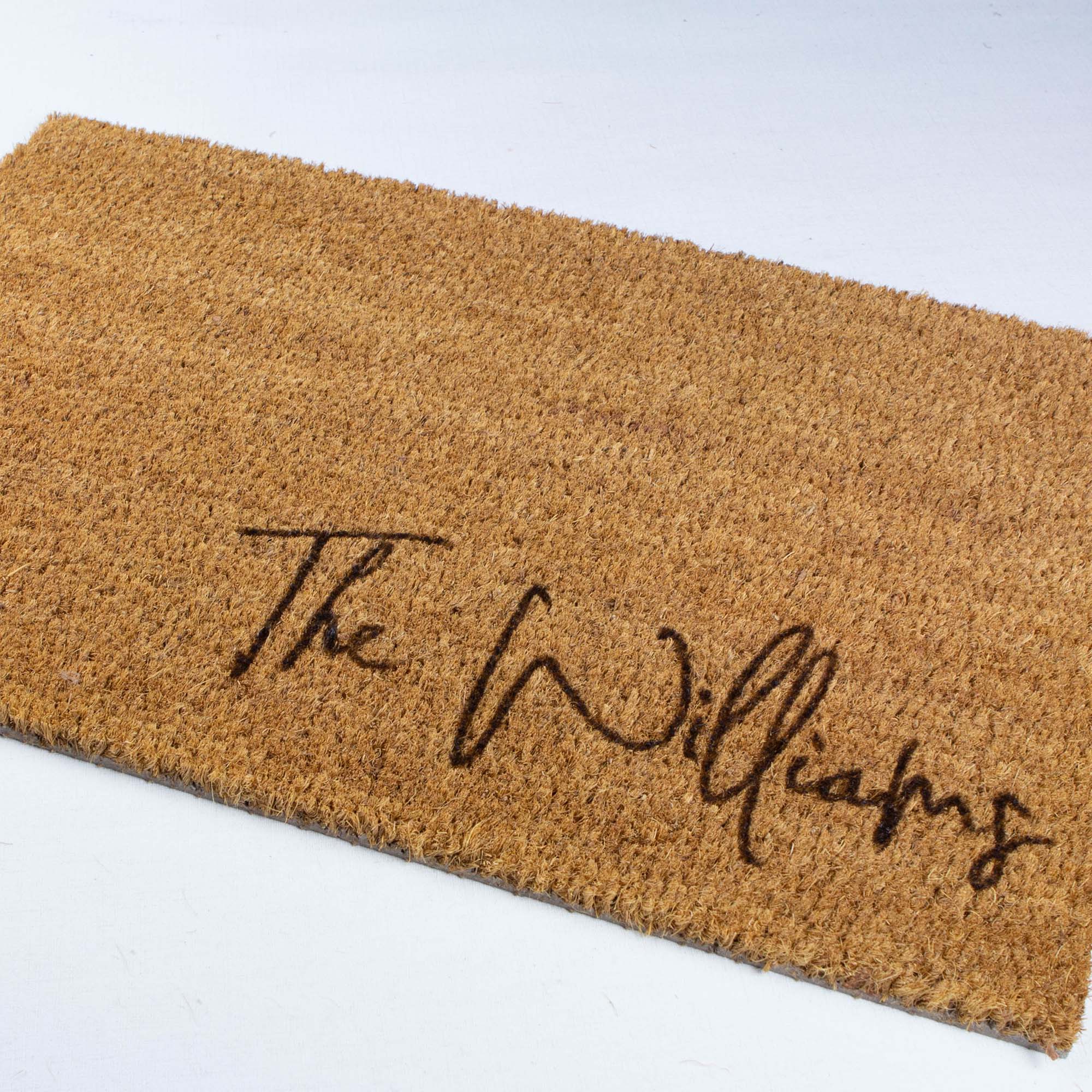 Personalised Family Name Doormat, Housewarming Gift
