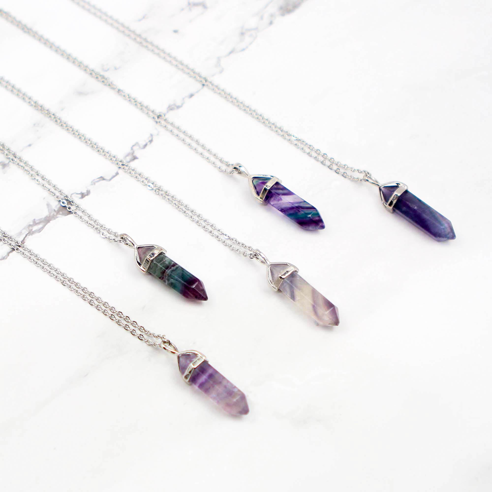 Pendant Necklace, Crystal Pendant Necklace, Healing Stone, Chakra Stone, Gemstone Pendant