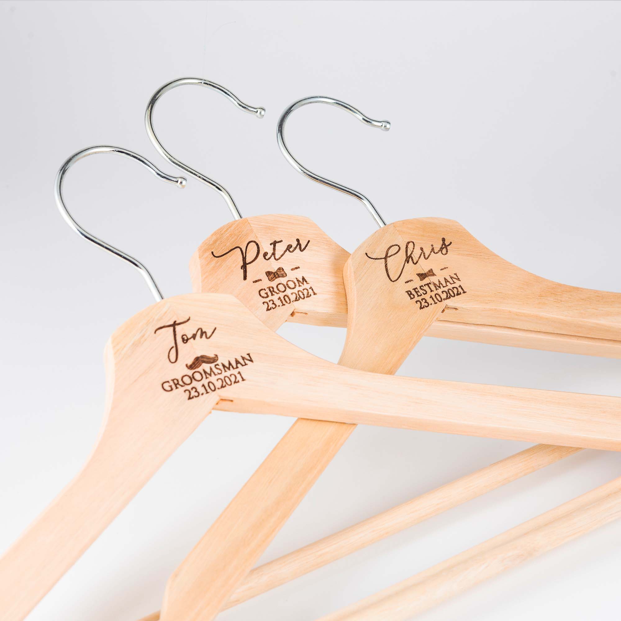 Personalised Bridal Coat and Wedding Dress Hanger - Personalised - Younique Gifts Melbourne