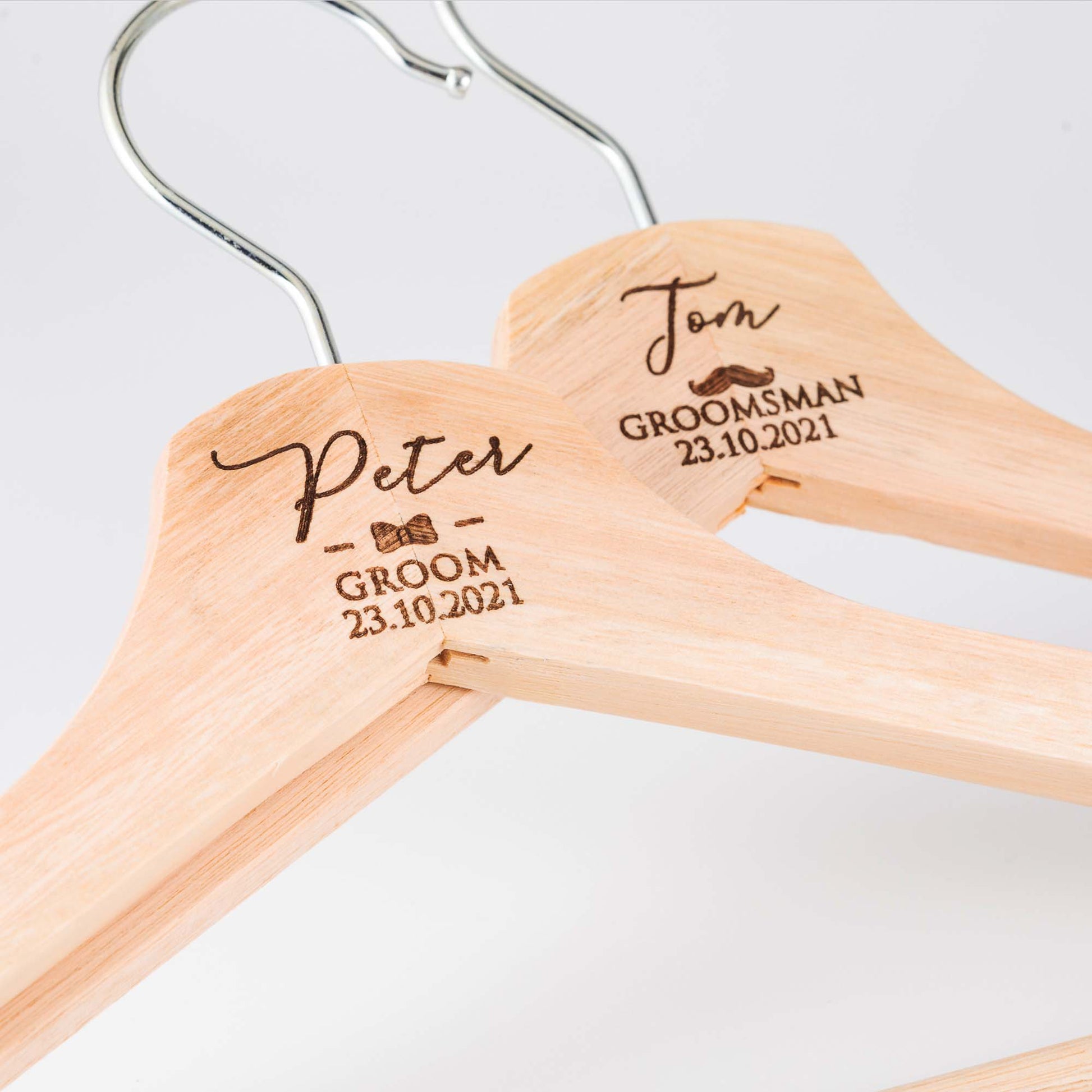 Personalised Bridal Coat and Wedding Dress Hanger - Personalised - Younique Gifts Melbourne