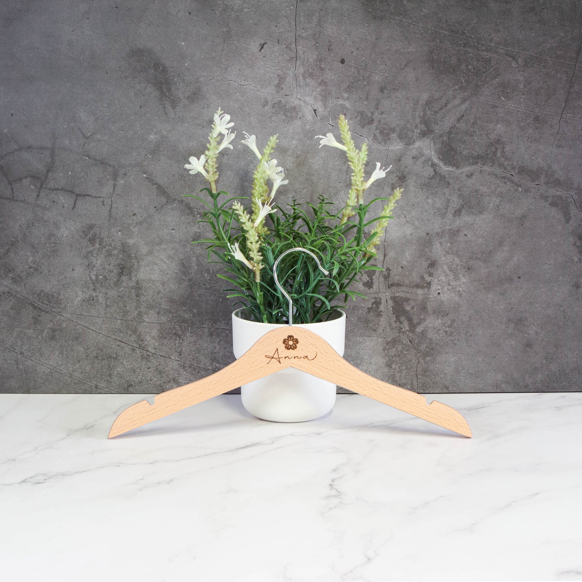 Personalised Coat Hanger, Bridesmaid Dress Hanger, Wedding Dress Hanger - Personalised - Younique Gifts Melbourne