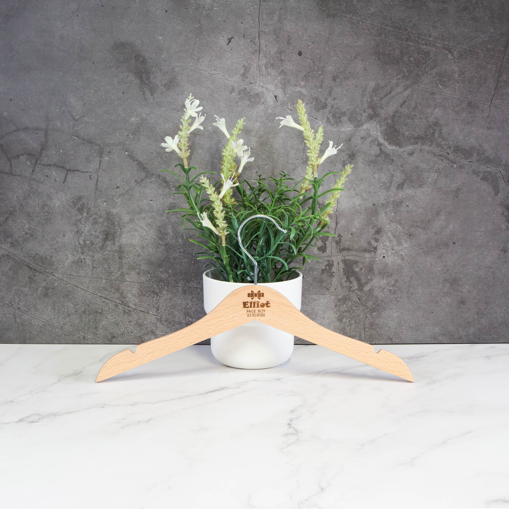 Personalised Coat Hanger, Bridesmaid Dress Hanger, Wedding Dress Hanger - Personalised - Younique Gifts Melbourne