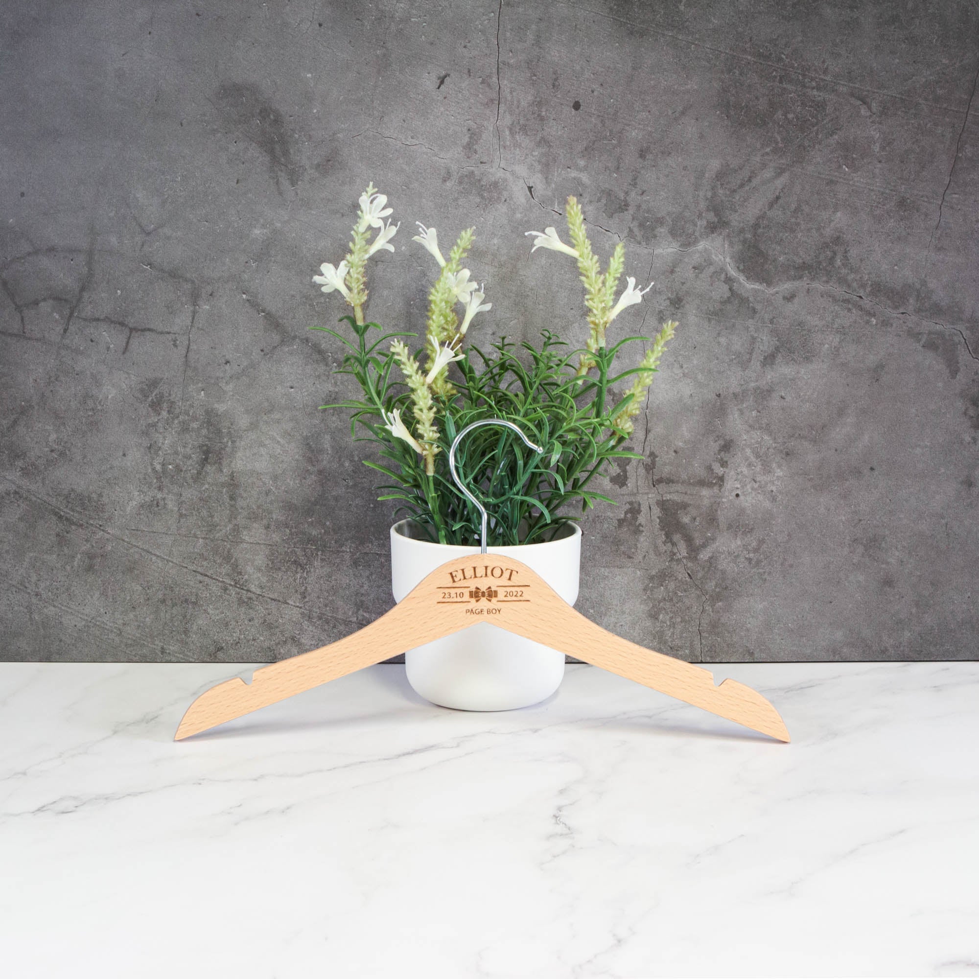 Personalised Coat Hanger, Bridesmaid Dress Hanger, Wedding Dress Hanger - Personalised - Younique Gifts Melbourne