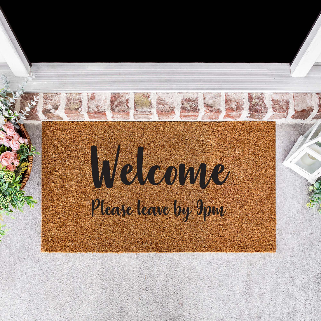 Personalised Doormat, Housewarming Gift [9pm] - Personalised - Younique Gifts Melbourne