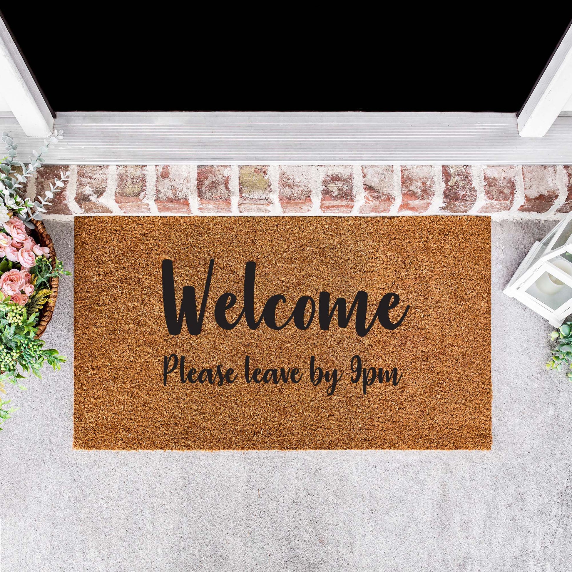 Personalised Doormat, Housewarming Gift [9pm] - Personalised - Younique Gifts Melbourne