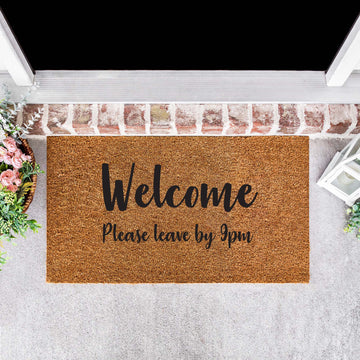 Personalised Doormat, Housewarming Gift [9pm] - Personalised - Younique Gifts Melbourne