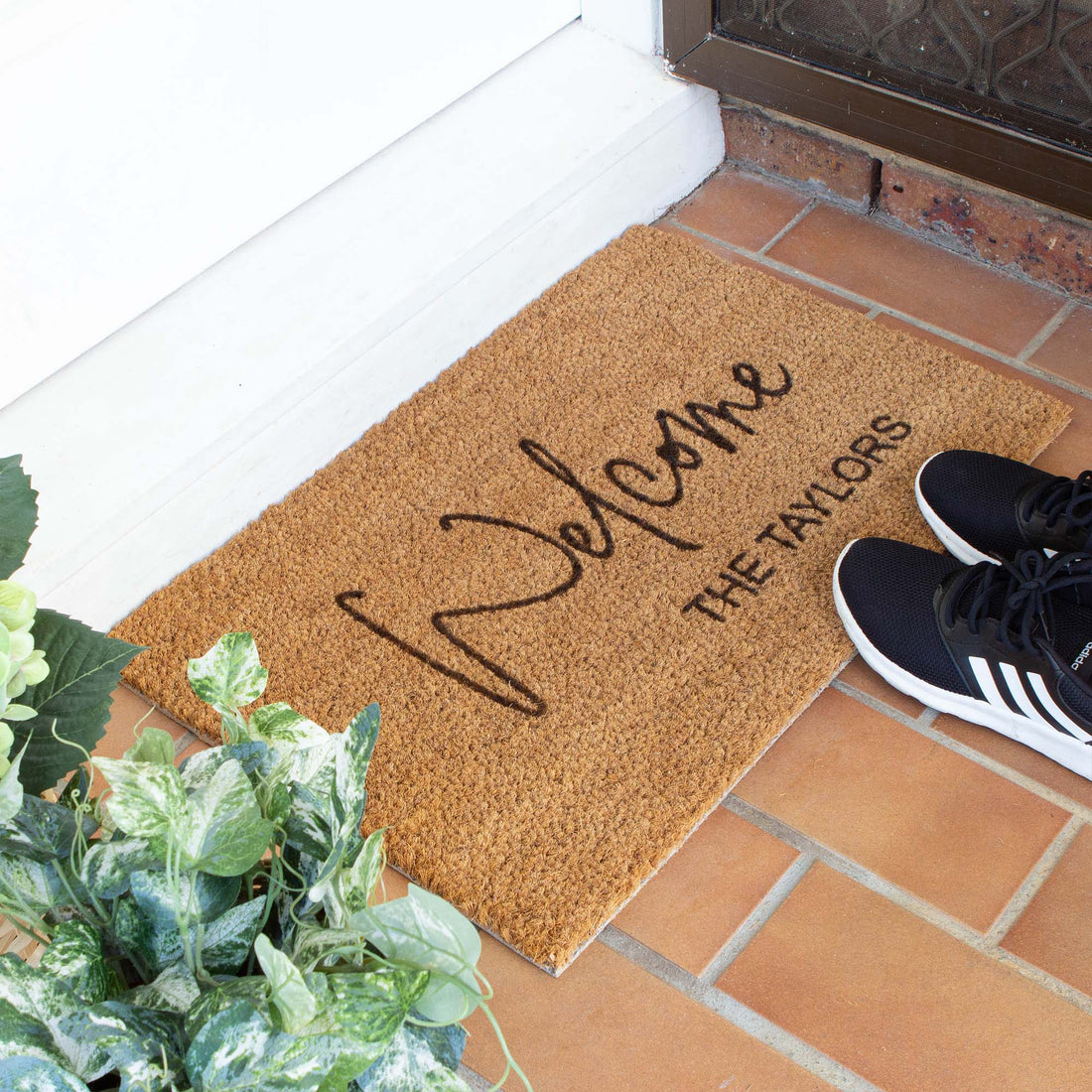 Personalised Family Name and Welcome Doormat - Personalised - Younique Gifts Melbourne