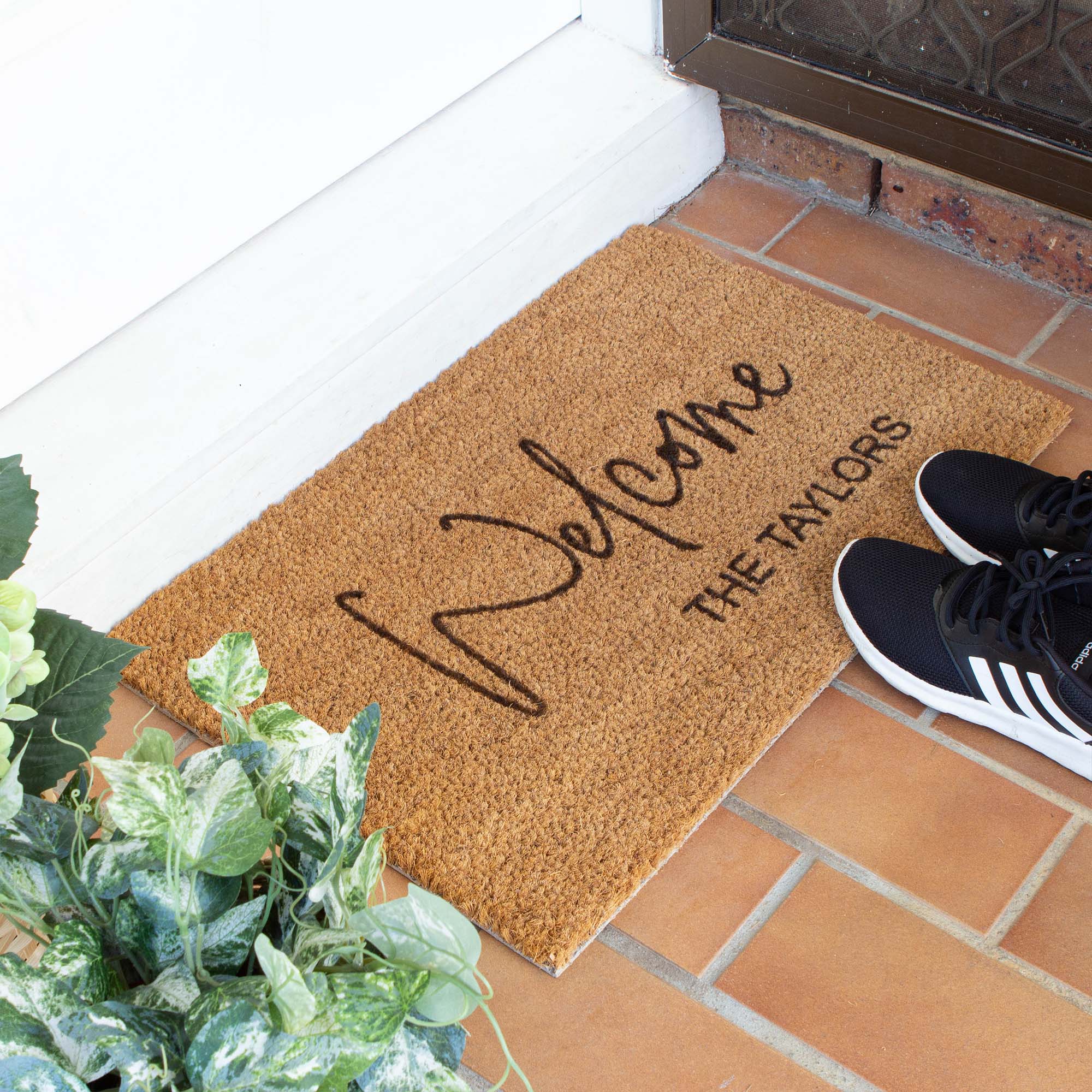 Personalised Family Name and Welcome Doormat - Personalised - Younique Gifts Melbourne