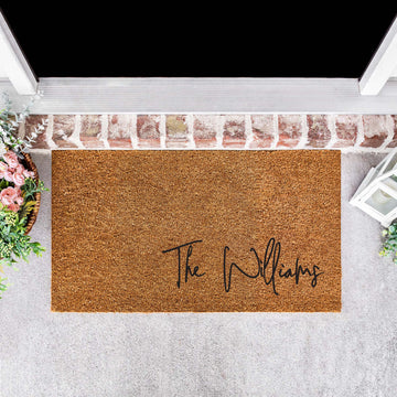Personalised Family Name Doormat, Housewarming Gift - Personalised - Younique Gifts Melbourne