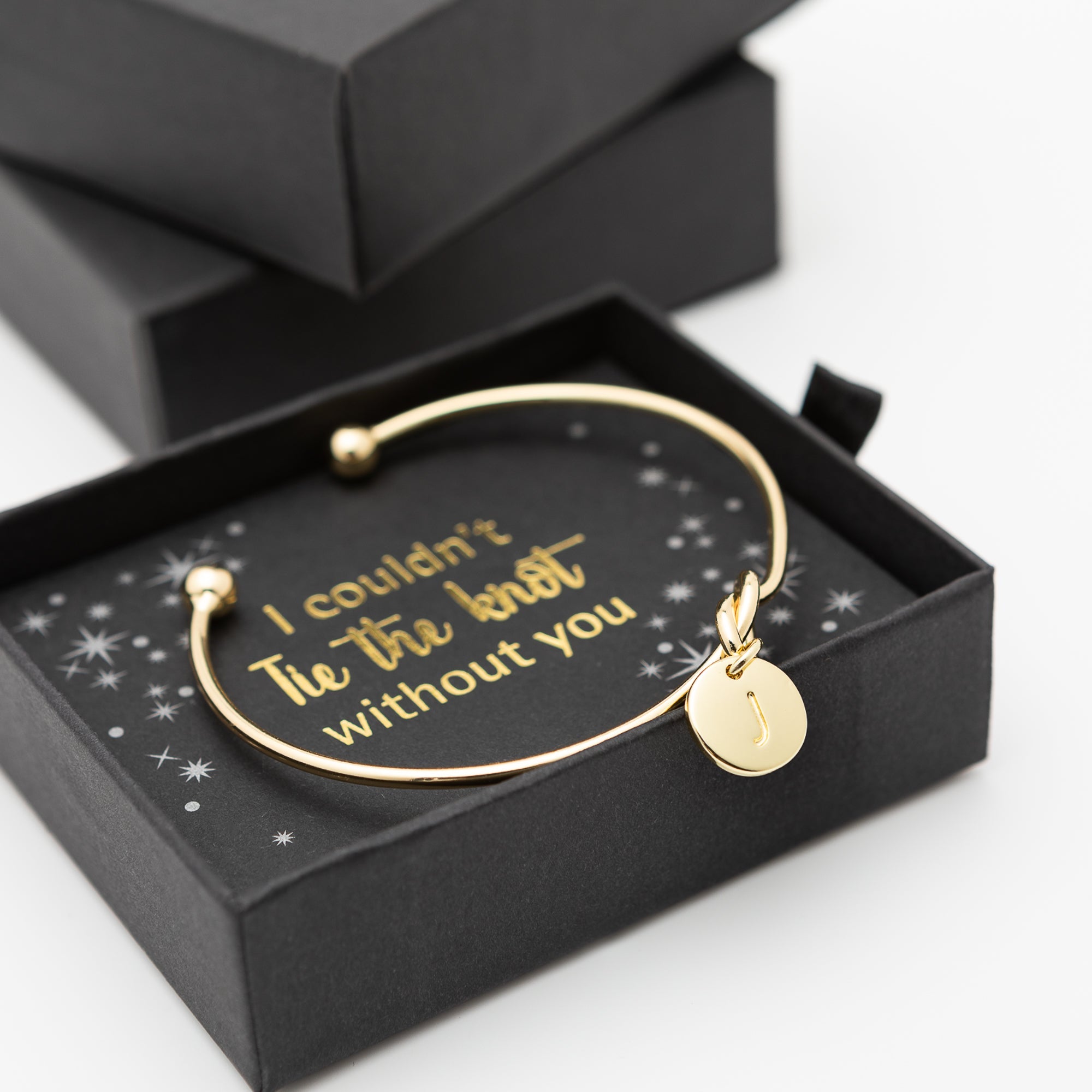 Personalised Initial Bracelet, Bridesmaid Proposal Gift - Personalised Bracelet - Younique Gifts Melbourne