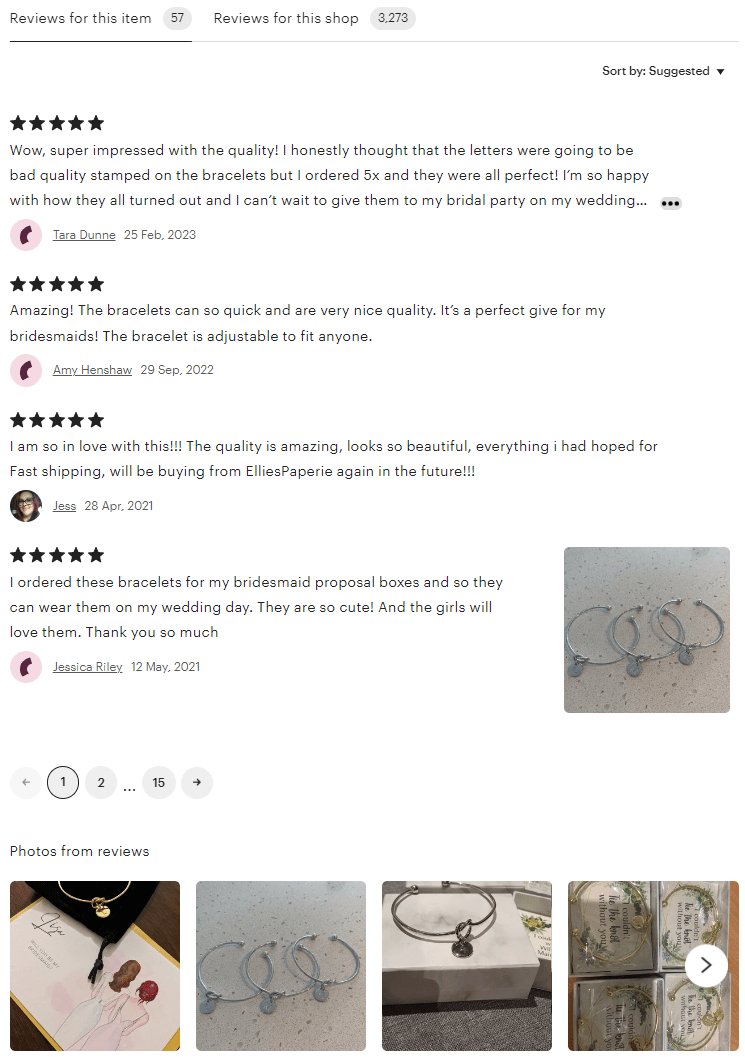 Personalised Initial Bracelet, Bridesmaid Proposal Gift - Personalised Bracelet - Younique Gifts Melbourne