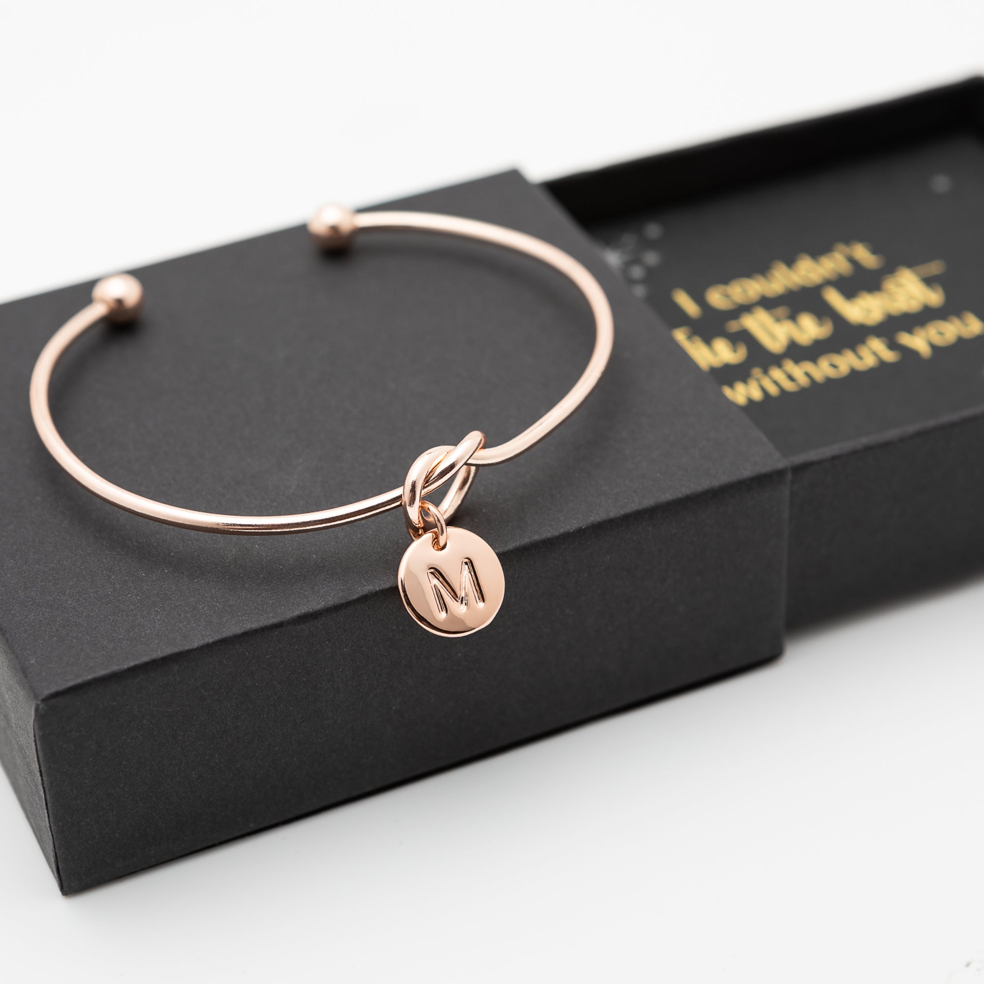 Personalised Initial Bracelet, Bridesmaid Proposal Gift - Personalised Bracelet - Younique Gifts Melbourne