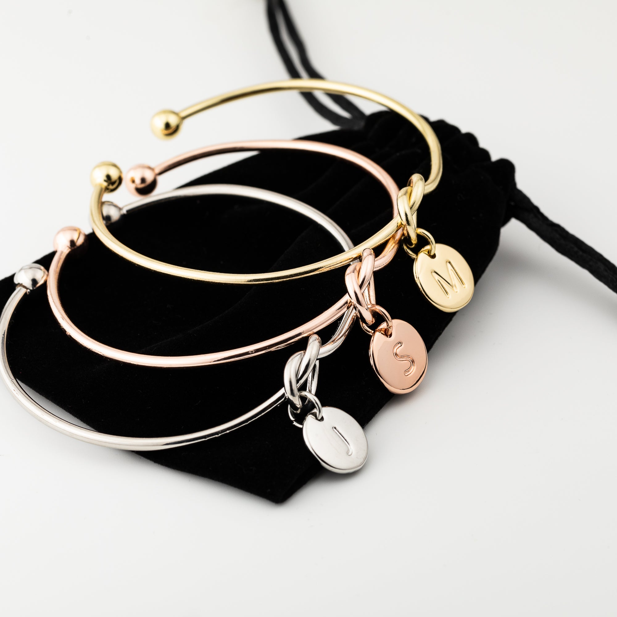 Personalised Initial Bracelet, Bridesmaid Proposal Gift - Personalised Bracelet - Younique Gifts Melbourne