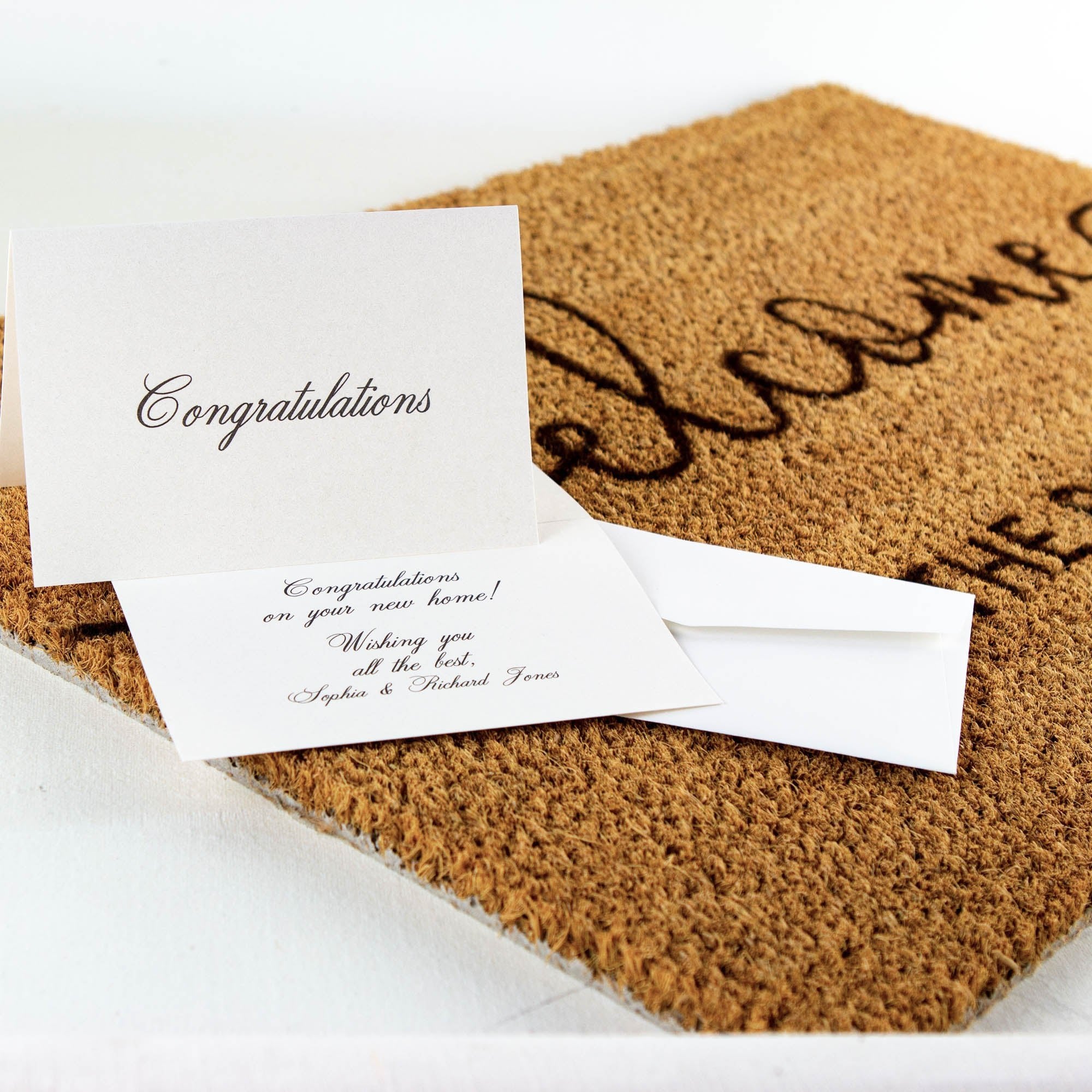 Personalised Welcome Family Name Doormat, Housewarming Gift - Personalised - Younique Gifts Melbourne