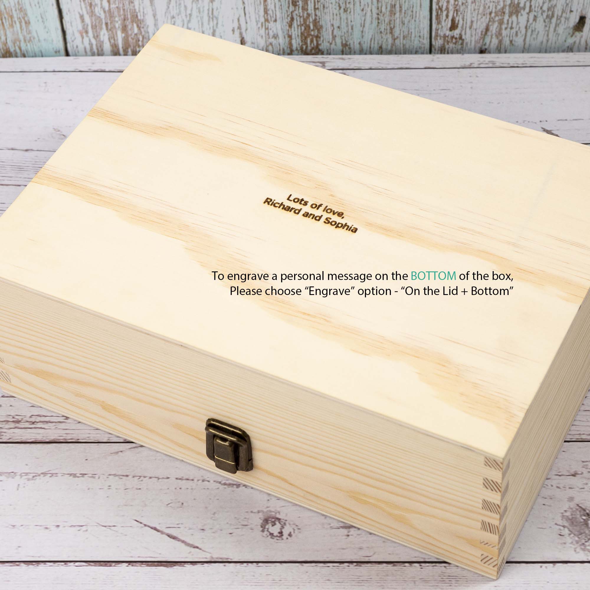 Personalised Wooden Keepsake box, Baptism Christening Gift - Personalised Keepsake Box - Younique Gifts Melbourne