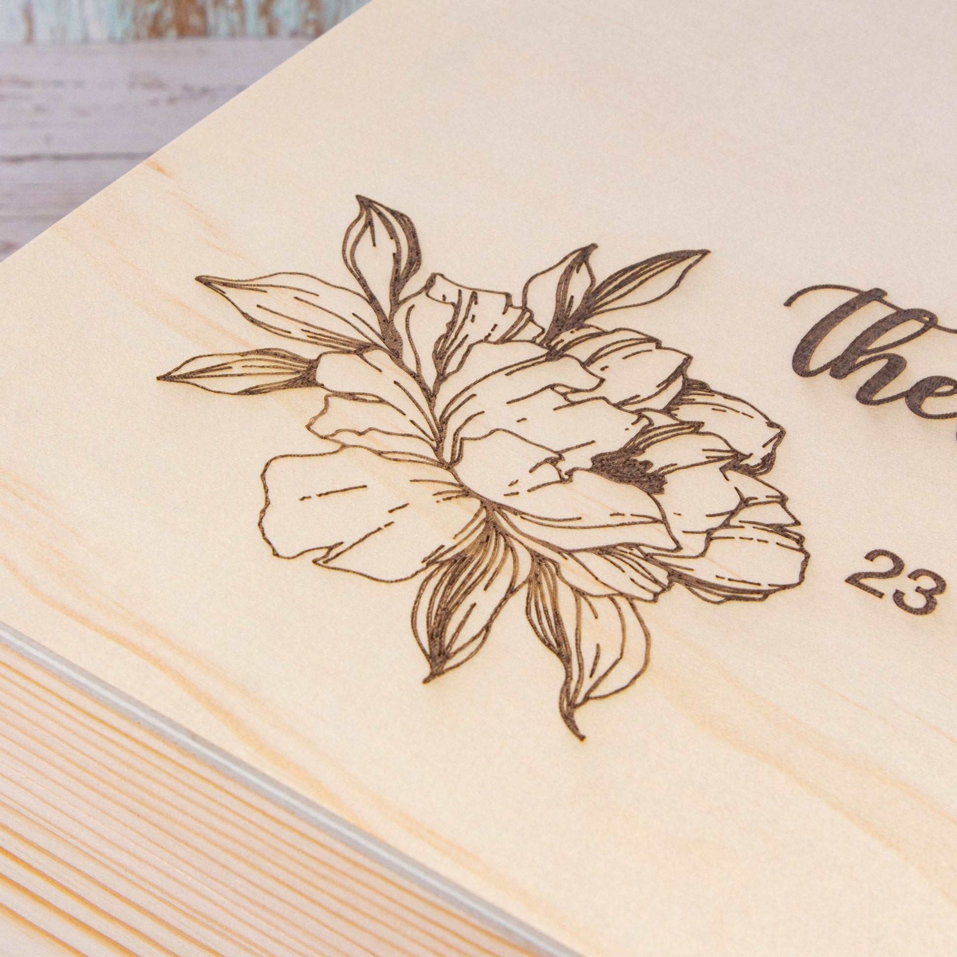 Personalised Wooden Keepsake box, Birthday Gift - Personalised Keepsake Box - Younique Gifts Melbourne
