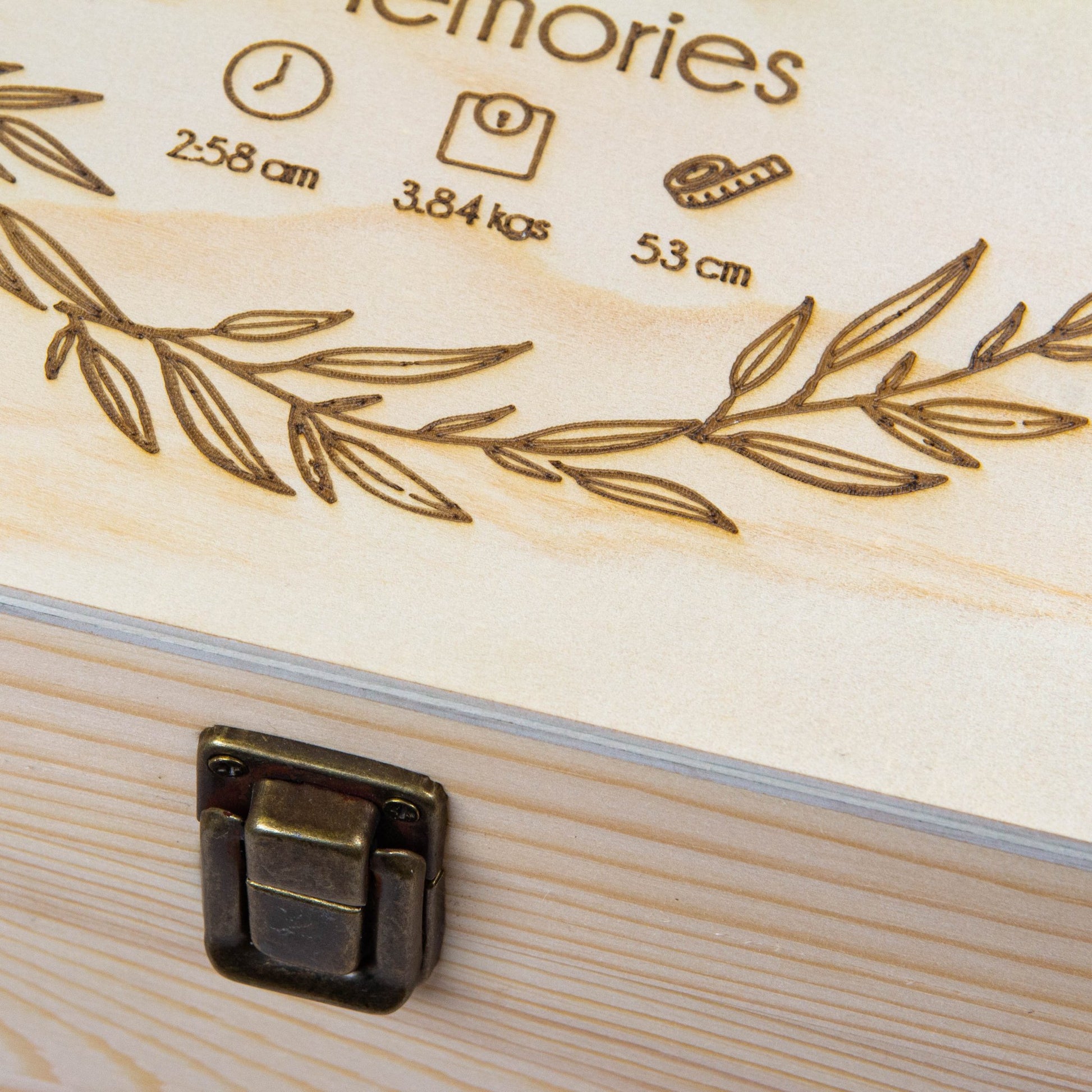 Personalised Wooden Keepsake box, New Baby Mom Gift - Personalised Keepsake Box - Younique Gifts Melbourne