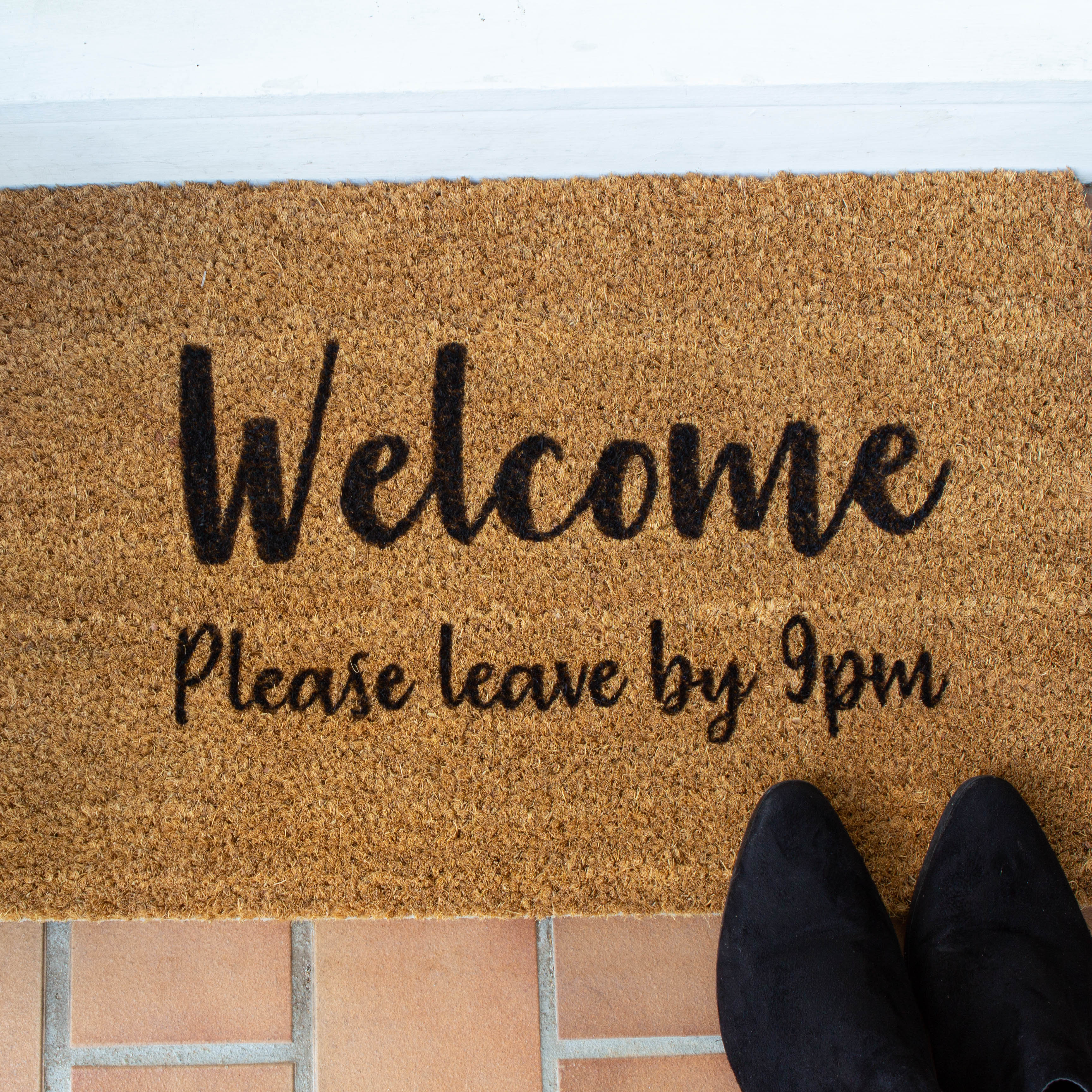 Personalised Doormat, Housewarming Gift [9pm]