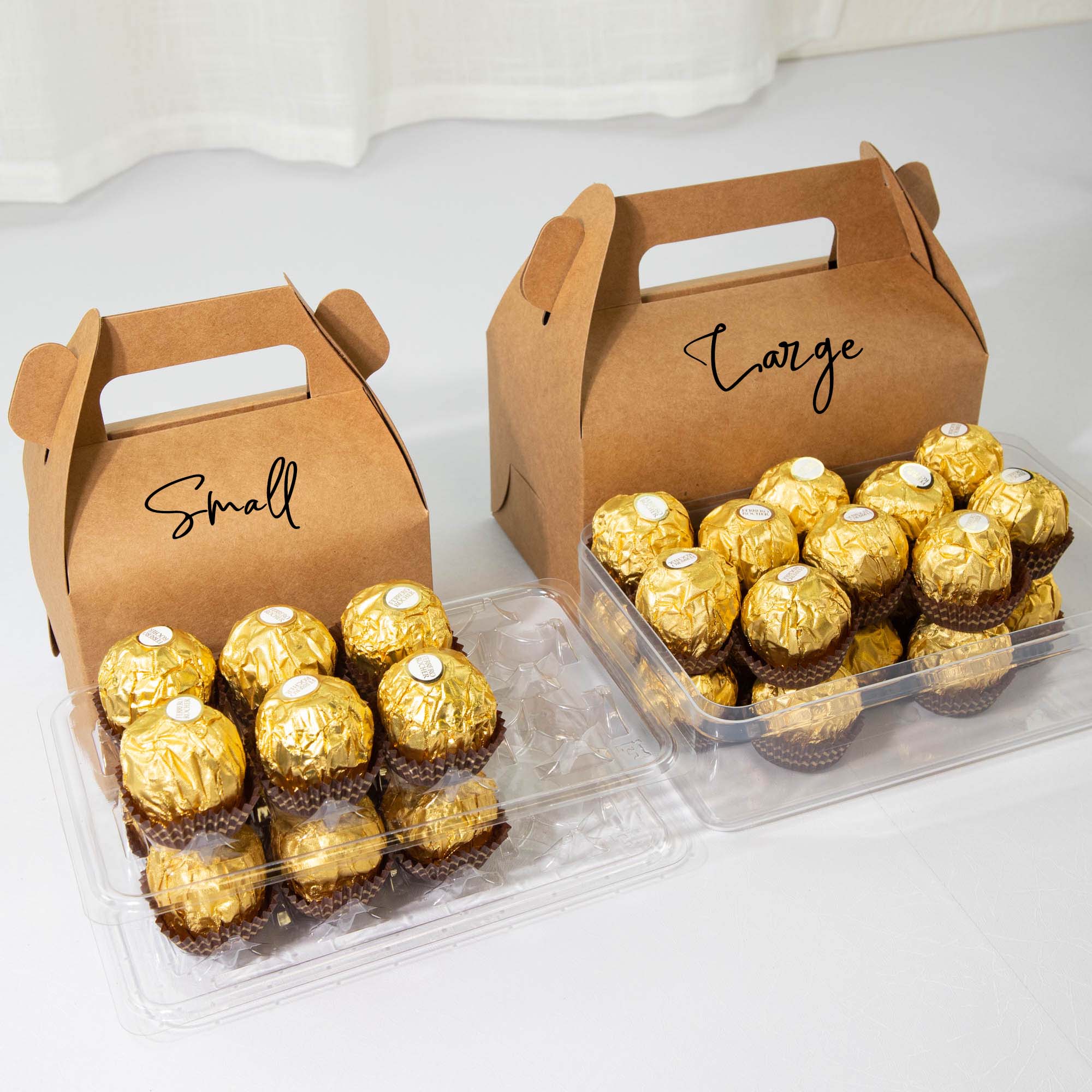 Personalised favour box, wedding cake box for guest gift and corporate event guests with customised favour boxes