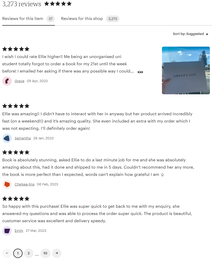 Letters to the bride, Linen Cover Guestbook